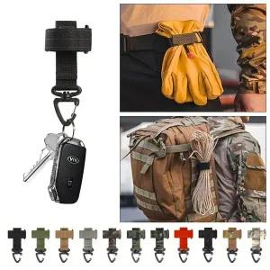 [셀러에이드]밀리터리 장갑 보관 키링 카라비너