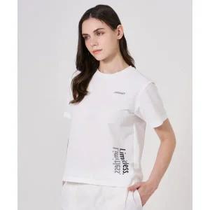 [스파이더]여성 듀오테크 세미 크랍 반팔 SPKMCNRS355WOWH 659897