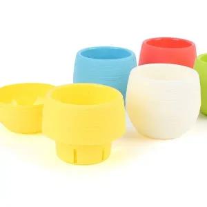 미니 식물 화분 컬러 플라스틱 대형 원형 다양성