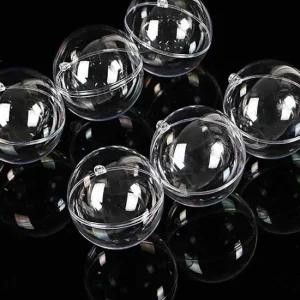 볼 플라스틱 투명 구 캡슐 뽑기볼 파티 장식 추첨볼