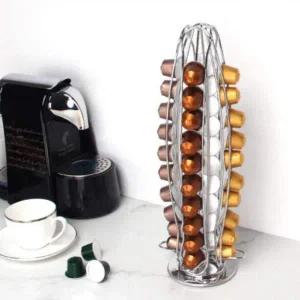 [골드스마일]캡슐 커피 보관 타워 수납홀더 정리함 스탠드 40구