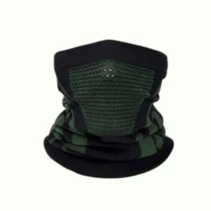 넥워머 마스크 메쉬 스포츠 자전거 등산 블랙그린