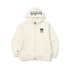 코닥 KODAK KIDS 레인보우 빅로고 후드 집업 키즈 IVORY K4126LFT14IVR 554558