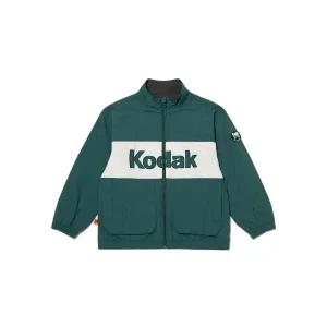 코닥 KODAK KIDS 빅로고 컬러블럭 자켓 키즈 GREEN K4126LJK15GRN 554560