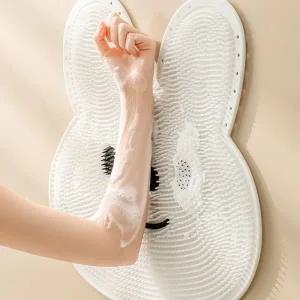 발관리 목욕매트 샤워브러쉬 발씻는 매트 발각질제거