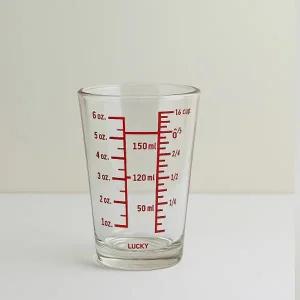 럭키글라스 105307 계량컵 6OZ 170ml