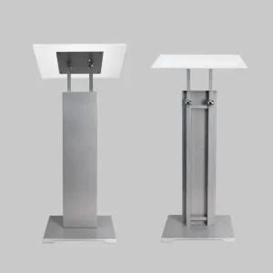 고품질 아스텔 화이트 메뉴판거치대 안내간판장착 480mm (WFFWEBE)