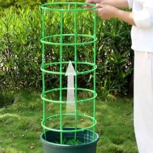 원형 화분 넝쿨 식물 고정대 넝쿨대 지지대 6단 2개