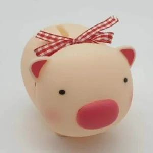 캐릭터 디자인 저금통 돼지모양 현금 저축통 동전세이프 박스