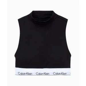 [Calvin Klein]UNDERWEAR 여성 아이콘 코튼 모달 AF 모크넥 브라렛_QF8383ADUB1 661049