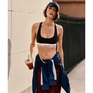 [Calvin Klein]UNDERWEAR 여성 아이콘 코튼 모달 AF 레이서백 브라렛_QF3785ADUB1 661125