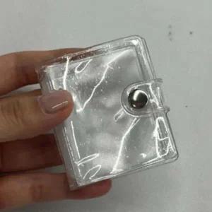 미니 사진 보관 앨범 투명 띠부씰 증명사진 정리함 소품 저장함