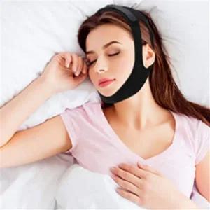 구강 호흡 방지 밴드 수면용 코골이 이갈이 입벌림 방지 밴드 숙면 건강 턱받침 스트랩 관리 자세 건조 고