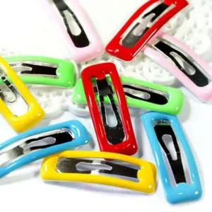 문펫 강아지 사각 똑딱핀 대 20개입 1판