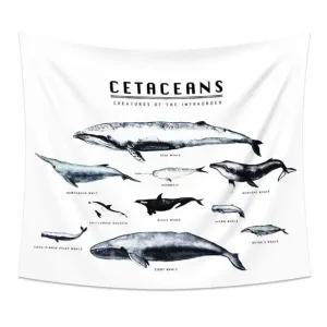 쿨샵 천가림막 벽인테리어 그림포스터 고래가림막특대 (WB97571)