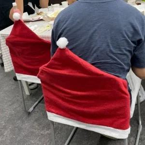 ( )크리스마스 홈파티 꾸미기 의자커버