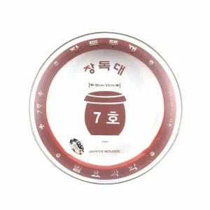 유리 MZ33YH85 장뚜껑-7호 (약30-33cm) 항아리 장독대 덮개
