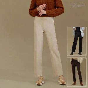 [레이나][레이나] 에덴 스판 밴딩 와이드 윈터 팬츠 3종세트