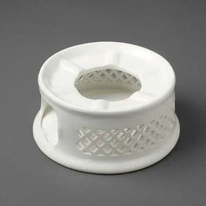 화이트 DP05AQ81 도자기 코르크 티 워머 S-4 티라이트 홀더
