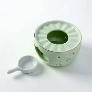 민트 LO84XT69 도자기 티 워머 차데우기 보온 티라이트 홀더