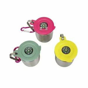 나침반 HF80DX24 부착 등산 스텐 냉온 소주컵 3호 70ml
