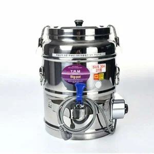 티알엠 YK70TI02 업소용 보온 물통 보냉 국통 전기 포트 12L