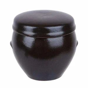 국산 MS42QD85 전통 옹기 항아리 양념 반찬 미니 장독 3호