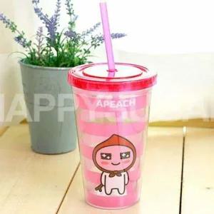 어피치 AI85SG32 빨대컵 유아 빨대 텀블러 아이스컵 480ml