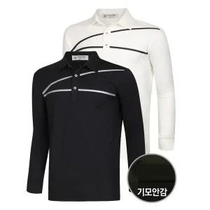 [파파브로]멘즈 골프 기모안감 사선 포인트 카라티 NA KAKG 54 5_P413131720