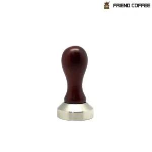 고품질 우드 스텐형 템퍼 58 커피용품 (WFFWDQN)