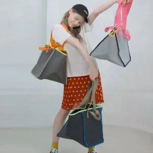 여성 빅사이즈 가방 쇼퍼백 장바구니 토트 손가방 쇼퍼백 바디백