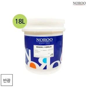 고품질 멀티플러스 수성바니쉬 목재용 투명 반광 18L (WFFWEH0)