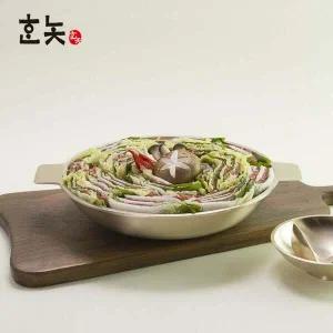 장인 ZL86RA17 식당 주방식기 놋그릇 방짜 유기전골냄비