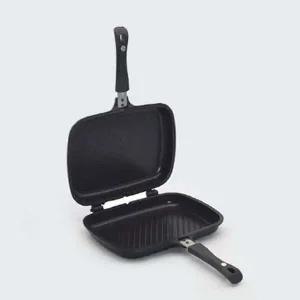 노블레스 SQ88VR93 양면팬 후라이팬 생선구이팬 프라이팬 31cm