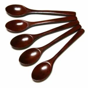 티스푼 AJ34TL66 커피 스푼 수저 숟가락 커트러리 옻칠 5P