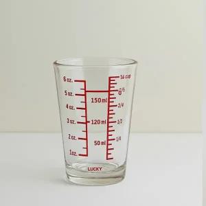럭키글라스 105307 계량컵 6OZ 170ml