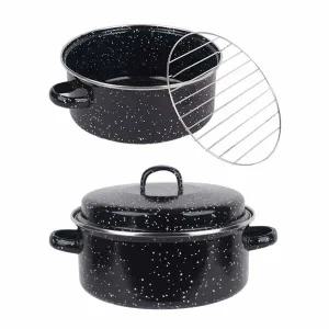 법랑 NR09SN33 직화구이 냄비 24cm