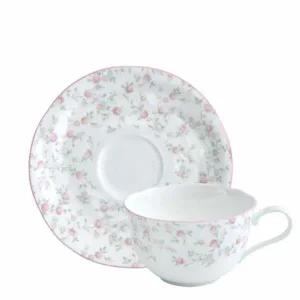 노리다케 EW37VG48 큐티로즈 커피잔 220ml 1인조 티 찻잔세트