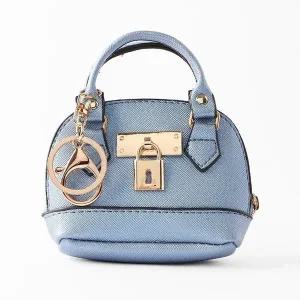 가죽 핸드백 동전지갑 열쇠고리 팬시키링 (WB7FBBC)