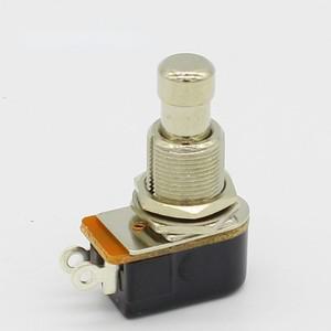 SPST 순간 소프트 터치 푸시 버튼 스톰프 풋 페달 스위치 일렉트릭 기타 OFF-순간 ON