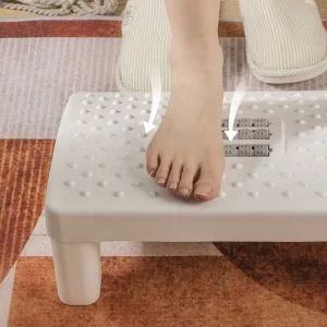 고품질 직장인 선물 책상 바른 자세 풋레스트 지압 발받침대 (WFFWJ51)