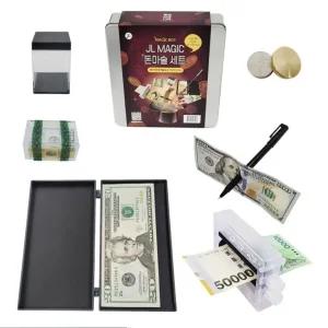 JL매직 지폐와 돈을 활용할 수 있는 마술도구세트 JL MAGIC돈마술세트