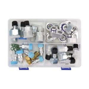 에어컨 냉매 누출 감지기  밸브 커넥터 도구 자동차 트럭 트랙터 차량 R134a R12 가스