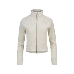 [스파이더]SPYDER 여성 골지 벨루아 셋업 집업 FM1SPJWCNFT355W-IVY