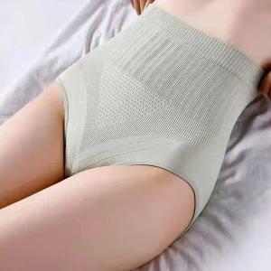 고품질 여자 복부 보정 출산 후 몸매 관리 노라인 팬티 속옷 (WFFWJX5)