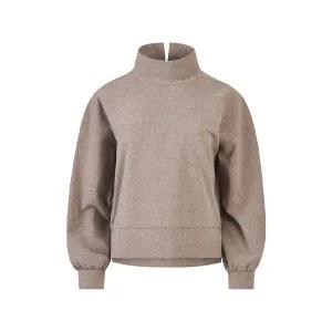 [스파이더]SPYDER 여성 울 라이크 하프 넥 티셔츠 FM1SPJWCNRL356W-DBR