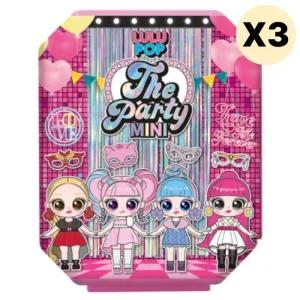 룰루팝 더파티 미니 패션인형 선물 랜덤1종 X3SET