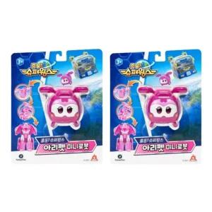 슈퍼윙스 여아 장난감 아리펫 로보트 미니로봇 X2