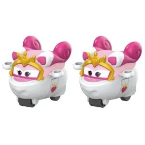 슈퍼윙스 세라 여아 미니 변신 로봇 완구 장난감 2P