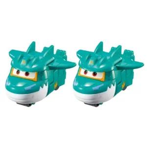 슈퍼윙스 티노 남아 미니 공룡 로봇 비행 장난감 2P